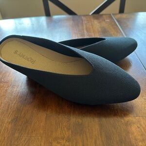 Rothy's Navy Demi Almond flats